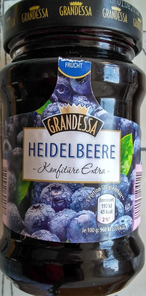 Heidelbeere Konfitüre Extra