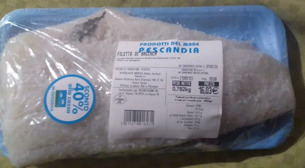 Filetto di baccalà