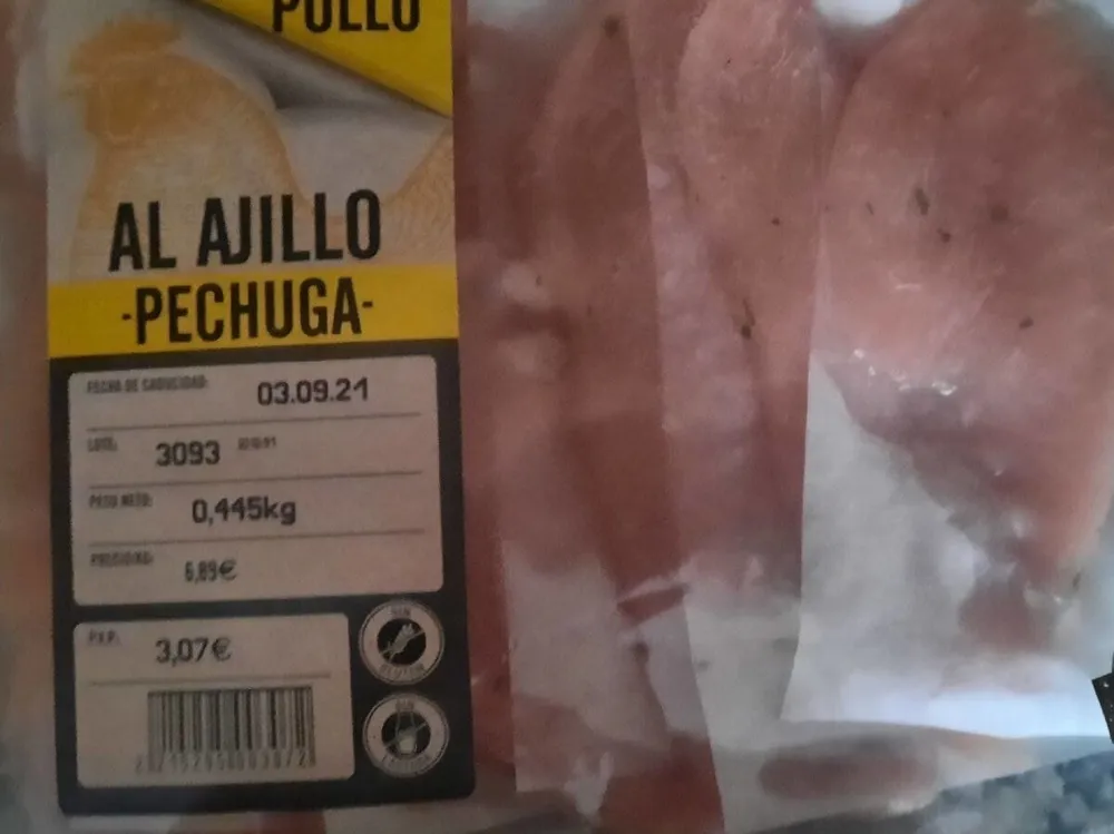 Pechuga al alajillo