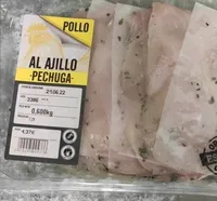 pechuga de pollo al ajillo