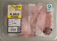 Pechuga de pollo al ajillo
