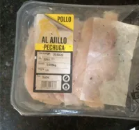 Pechuga de pollo al ajillo