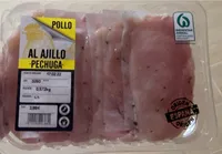 Pechuga pollo al ajillo