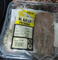 Pechuga al ajillo