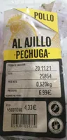 Pollo al ajillo