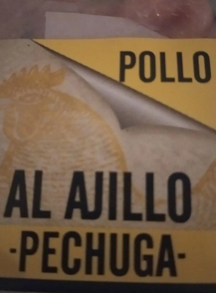 Pechuga de pollo al ajillo