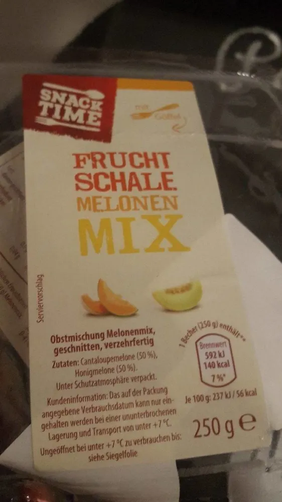 Frucht Schale Melonen Mix