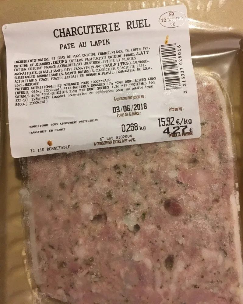 Pate lapin