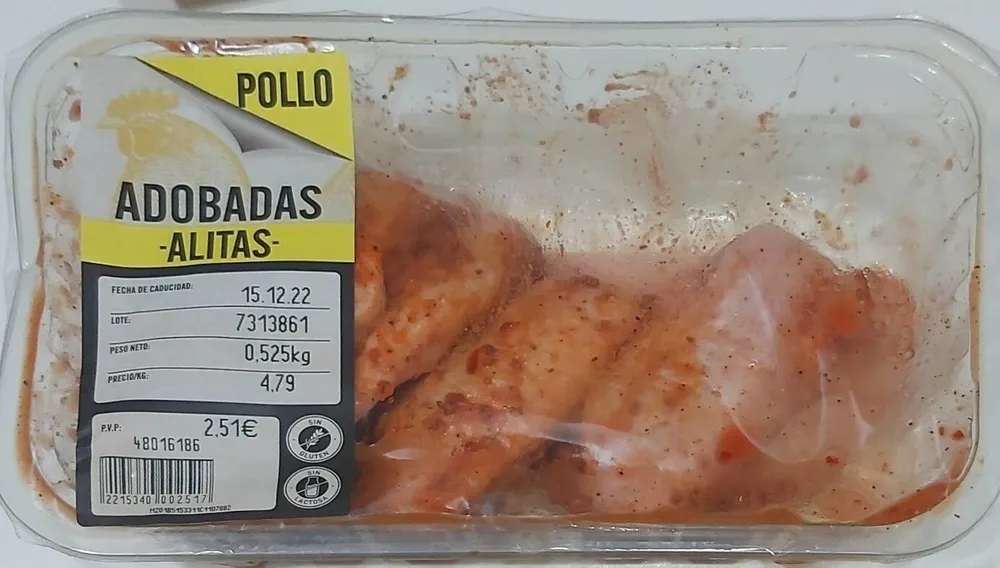 Adobadas -alitas-