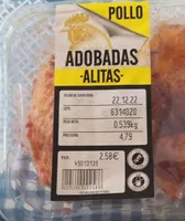 Alitas adobadas