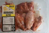 Alitas de pollo adobadas