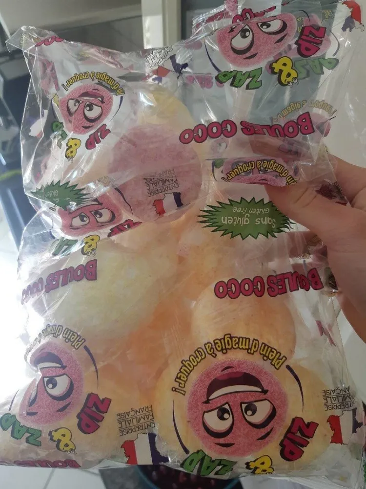 Boules coco zip&zap