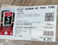Filet mignon porc fume