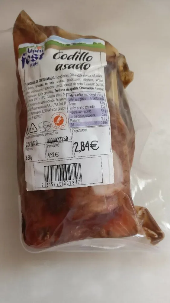 Codillo asado