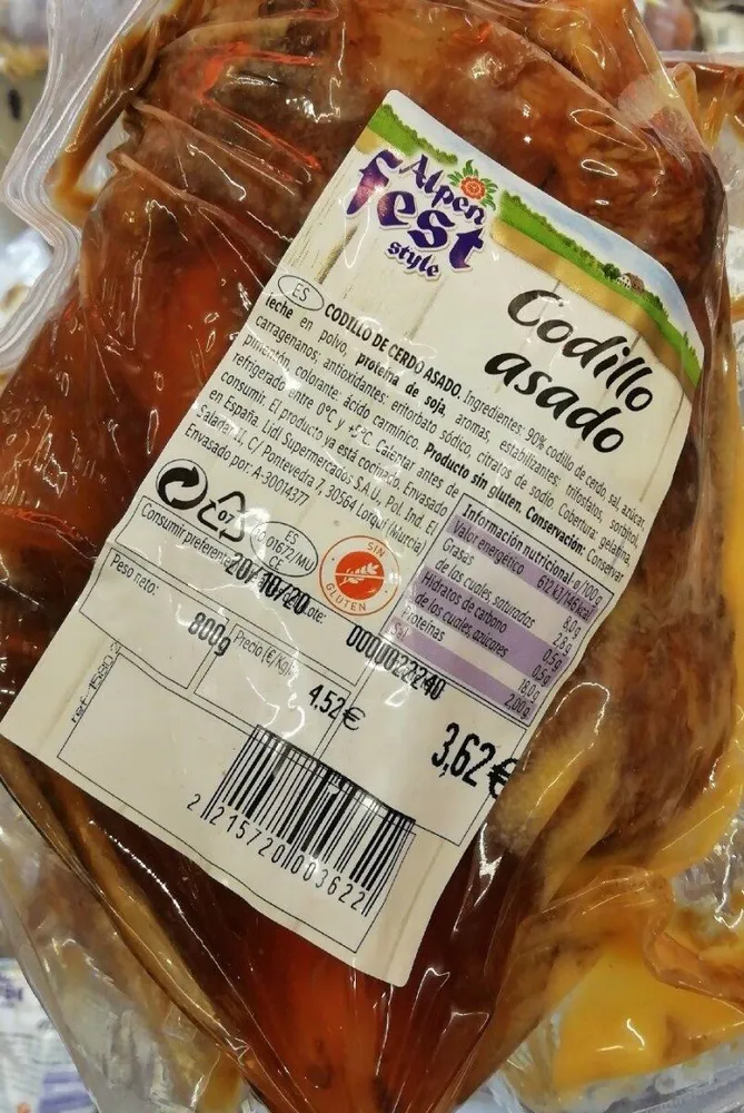 Codillo asado