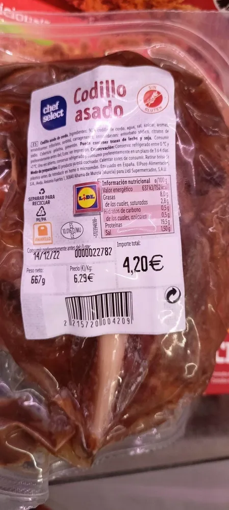 Codillo asado