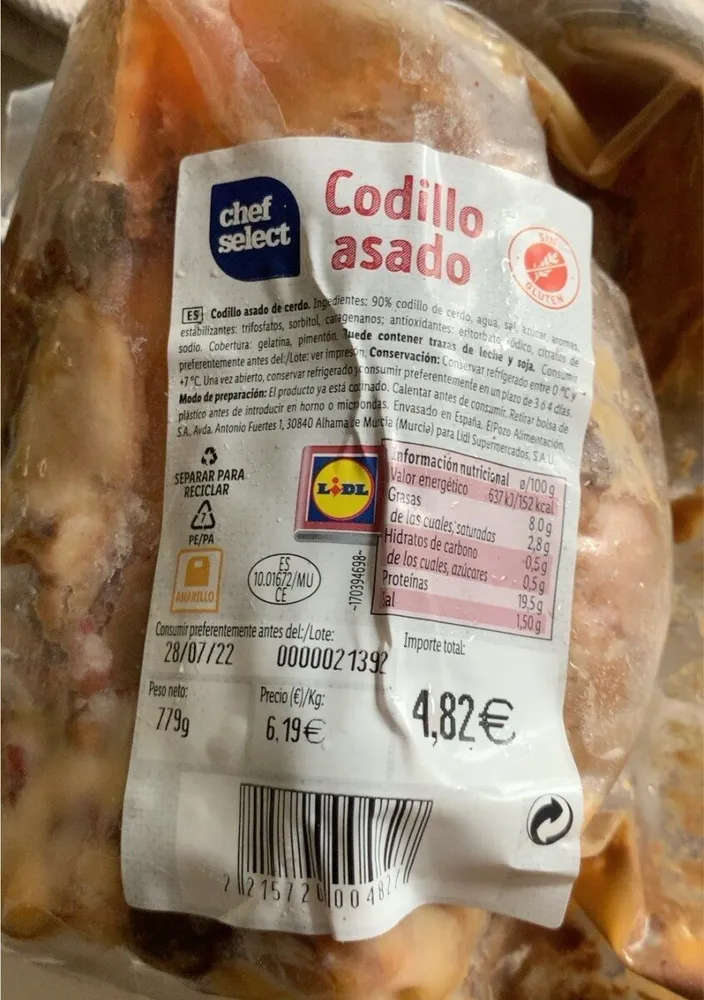 Codillo asado