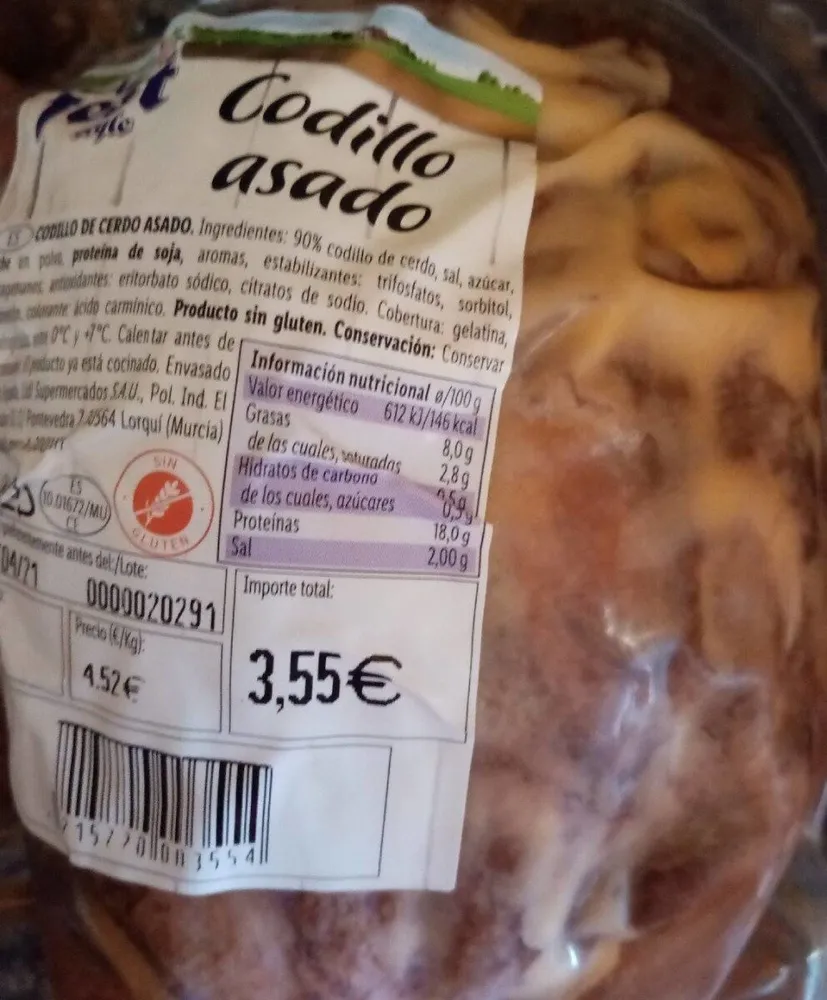 Codillo asado