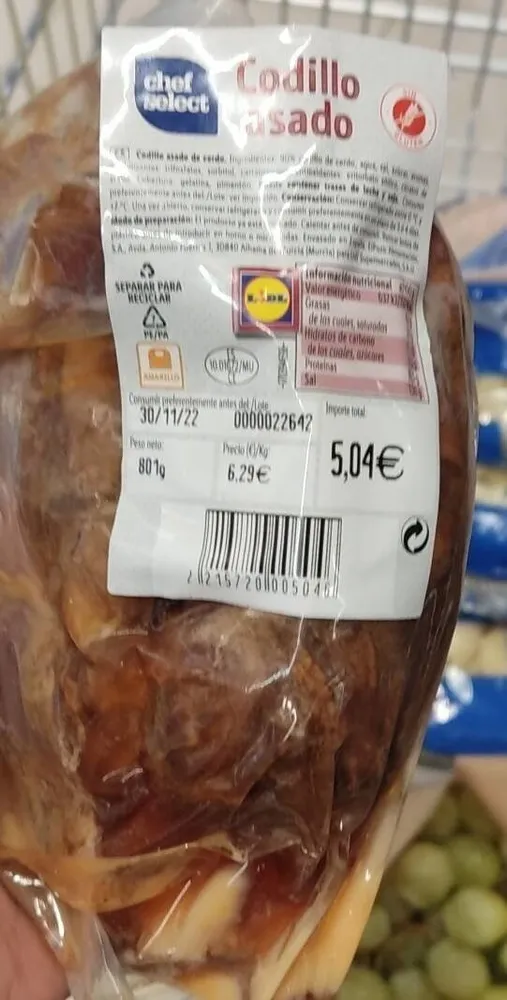 Codillo asado