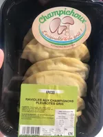 Ravioles aux champignons pleurotes gris