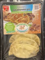 Ravioles aux pleurotes gris