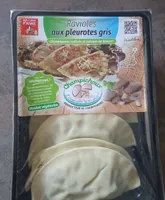 Raviolis pleurotes grises