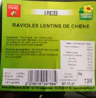 Ravioles Lentins De Chêne