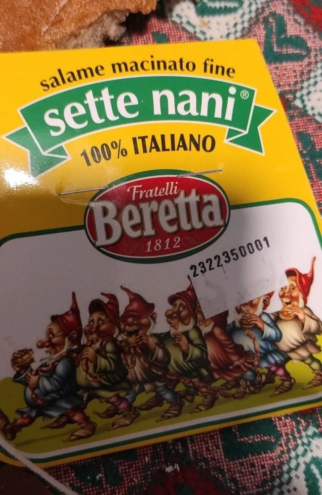 Salame macinato fine sette nani