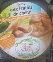 Nems aux lentins de chêne