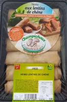 Nems aux lentins de chêne