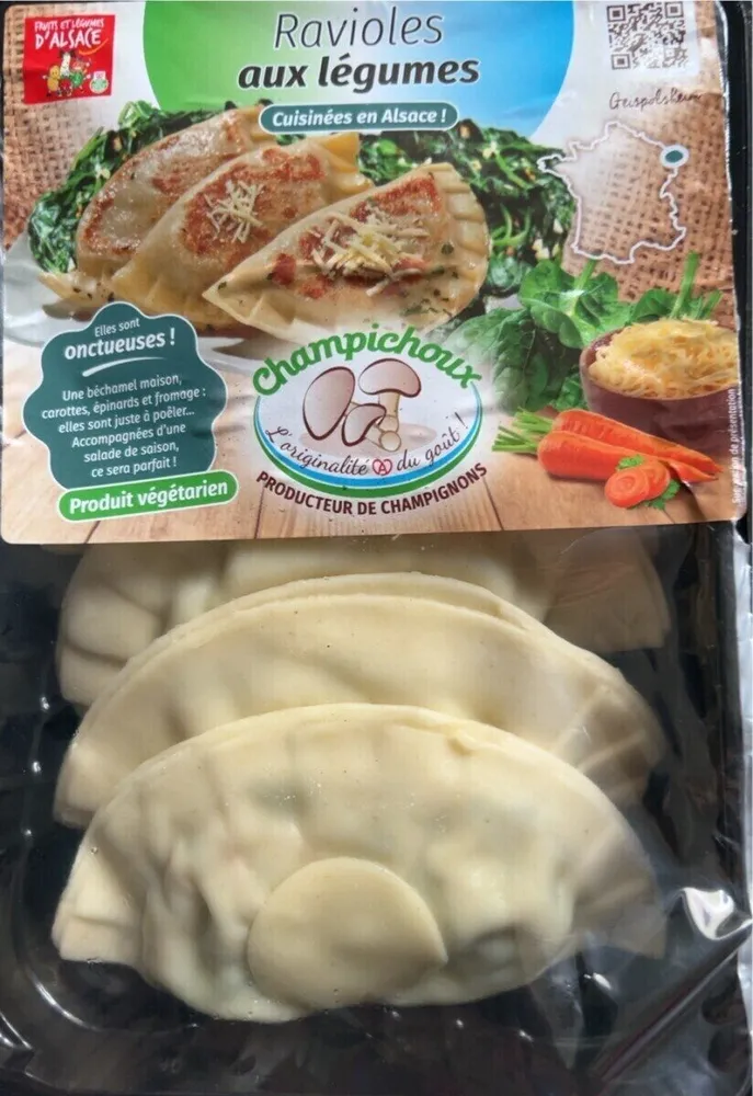Ravioles aux légumes
