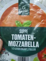 Tomaten-mozzarella-suppe