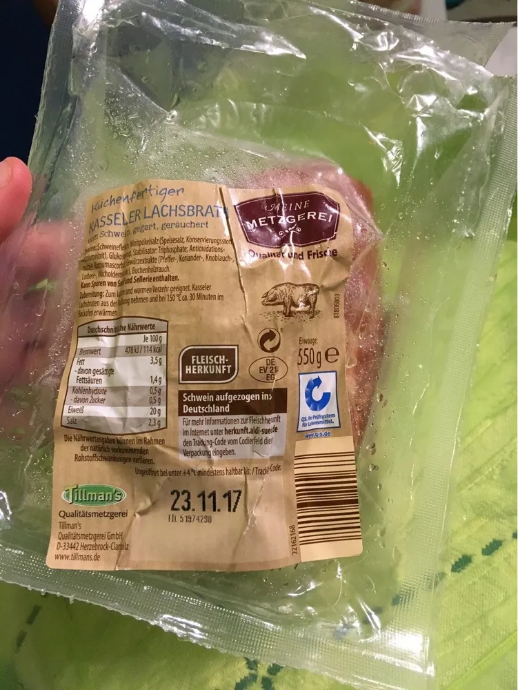 Kassler Lachsbraten