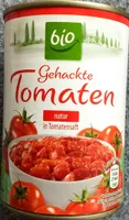 Gehackte Tomaten natur