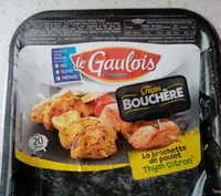 Brochettes de poulet thym citron