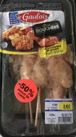 Brochette de poulet thym citron
