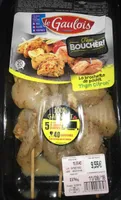 La brochette de poulet thym citron