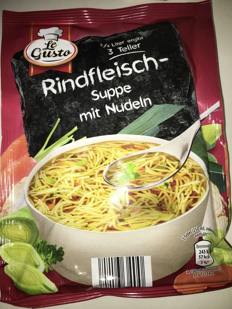 Suppe rindfleisch
