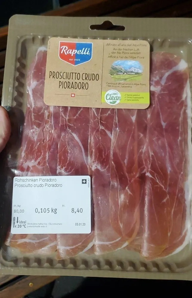 Prosciuto Crudo Pioradoro