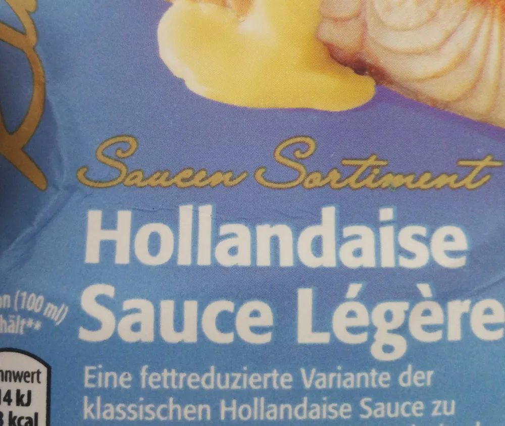 Hollandaise Sauce Légere