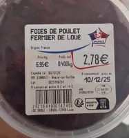 Foies de poulet