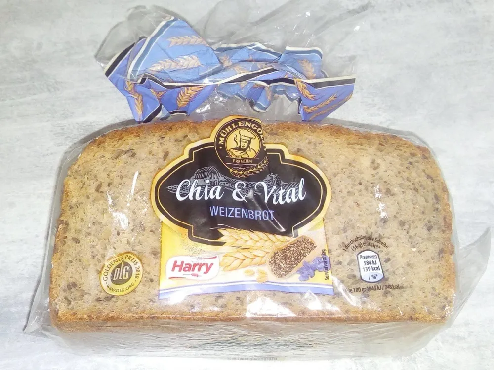 Mühlengold Chia & Vital Weizenbrot