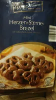 Mini Herzen-Sterne-Brezel