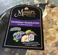 Heidelbeer-Nusskuchen