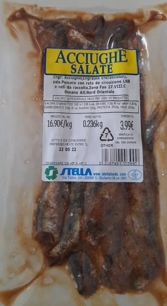 Acciughe salate