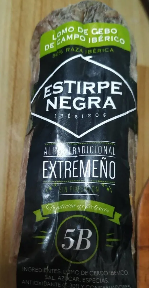 Lomo al ajillo Estirpe negra