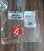 Chute de saumon fumé bio