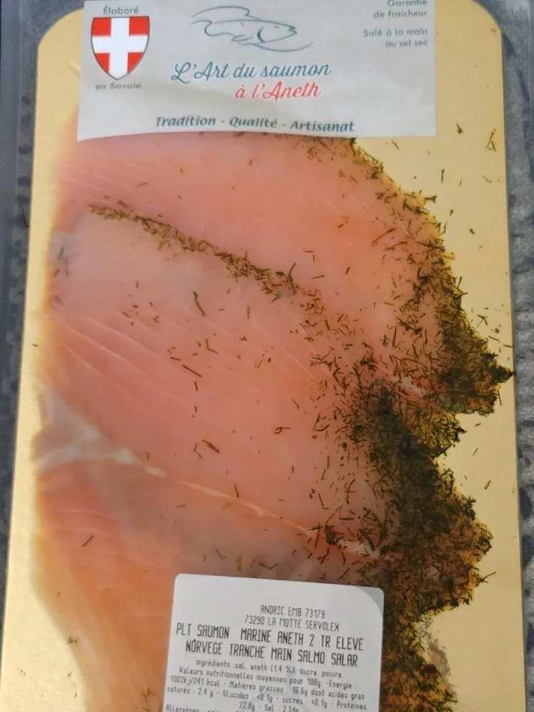 Saumon Mariné Aneth