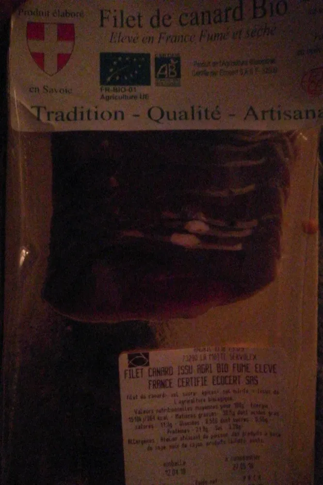 Filet de canard bio