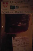 Filet de canard bio